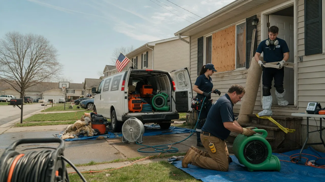 Water Damage Restoration in Pierz, MN near me